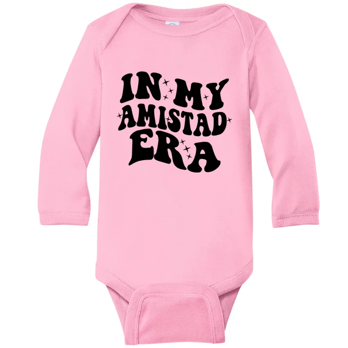 In My Amistad House Of Friendsh EraRca Givers School Spirit Baby Long Sleeve Bodysuit