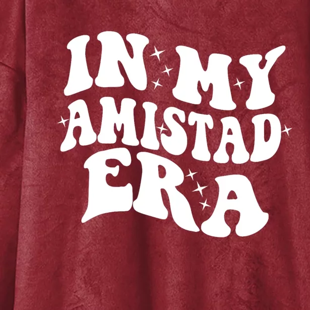 In My Amistad House Of Friendsh EraRca Givers School Spirit Hooded Wearable Blanket