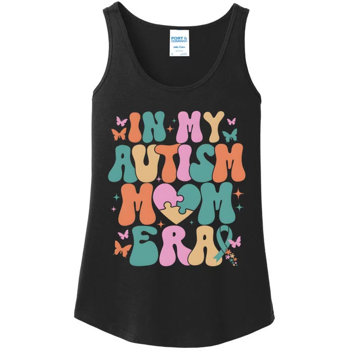 In My Autism Mom Era Neurodiversity Mom Ladies Essential Tank