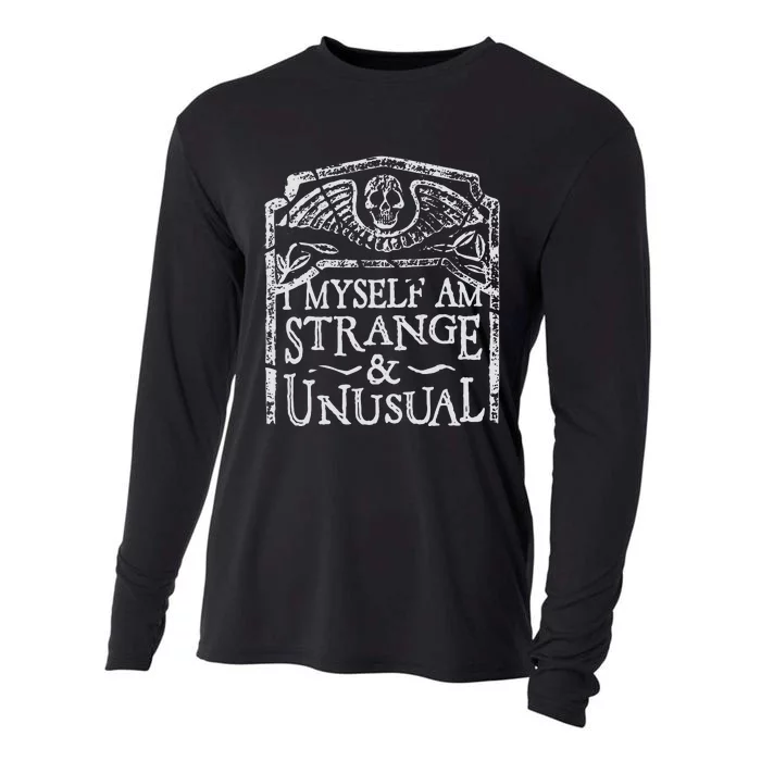 I Myself Am Strange And Unusual Cooling Performance Long Sleeve Crew