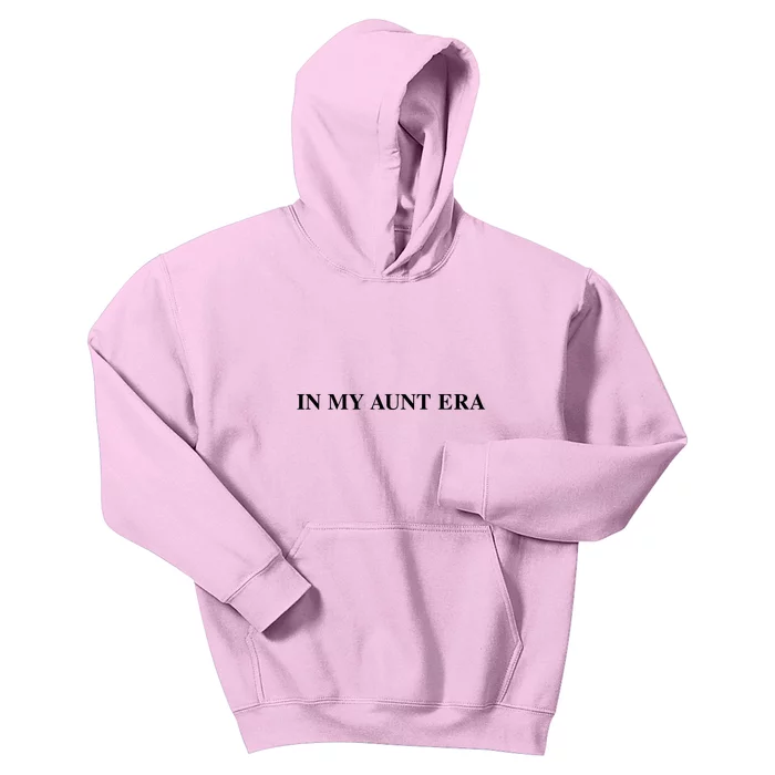 In My Aunt Era Eras Funny Auntie Kids Hoodie