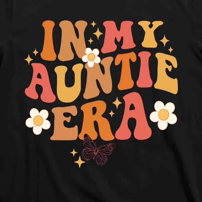 In My Auntie Era Baby Announcement Family Matching T-Shirt