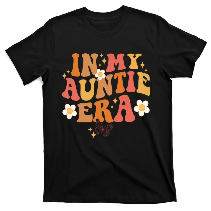 In My Auntie Era Baby Announcement Family Matching T-Shirt