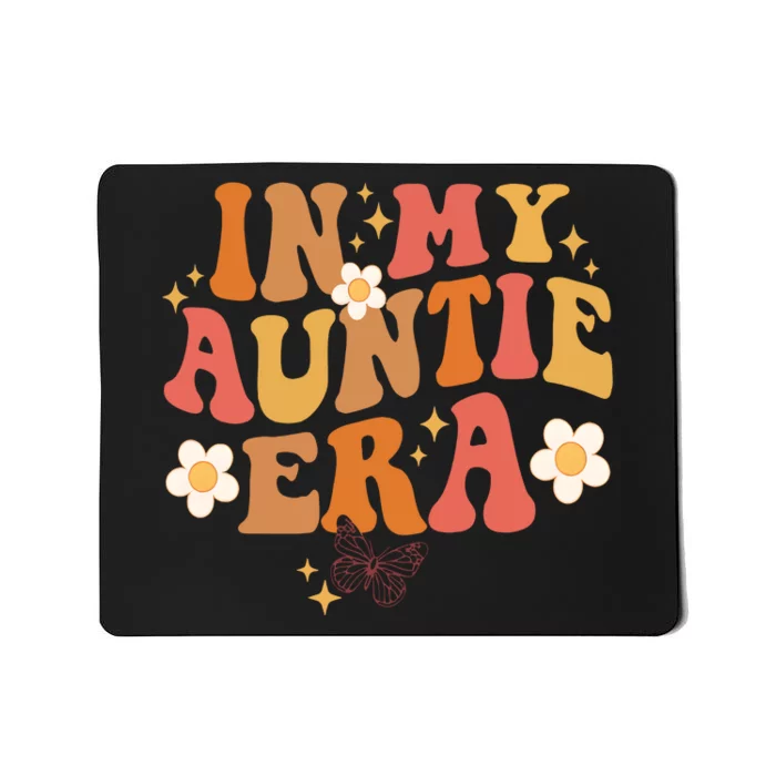 In My Auntie Era Baby Announcement Family Matching Mousepad