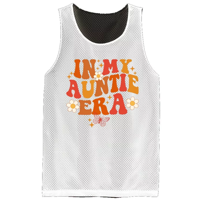 In My Auntie Era Baby Announcement Cute For Cool Auntie Club Mesh Reversible Basketball Jersey Tank