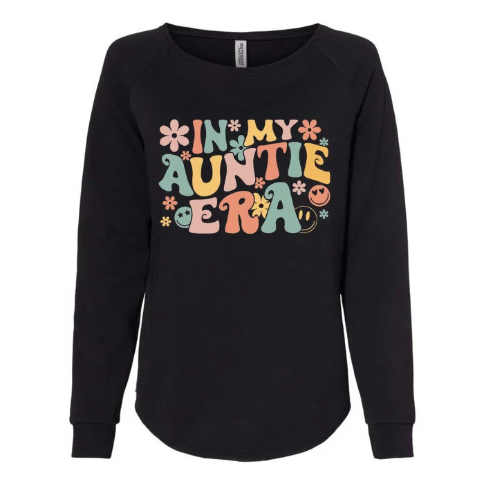 In My Auntie Era Baby Announcement For Aunt MotherS Day Womens California Wash Sweatshirt