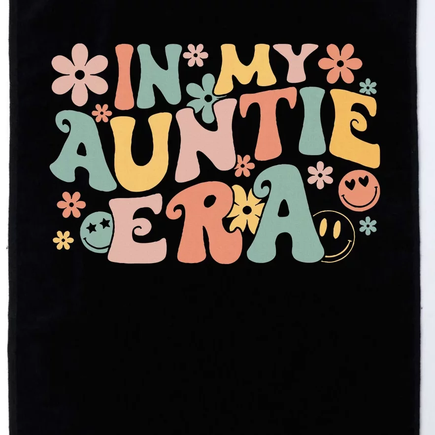 In My Auntie Era Baby Announcement For Aunt MotherS Day Platinum Collection Golf Towel