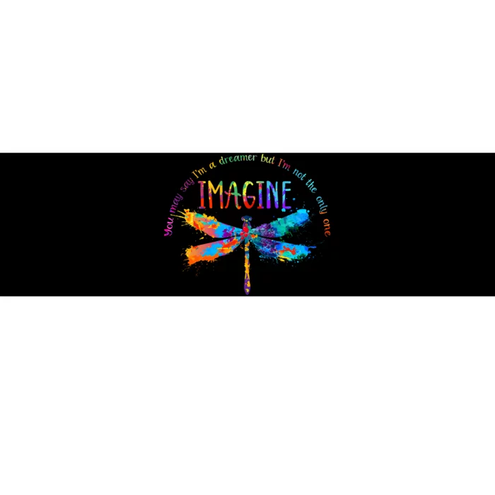 Imagine Dragonfly Dreamer Bumper Sticker