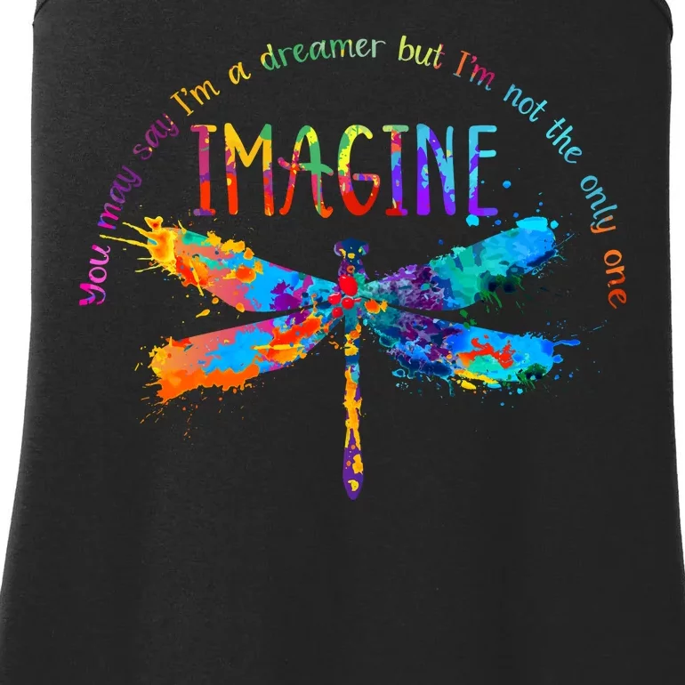 Imagine Dragonfly Dreamer Ladies Essential Tank