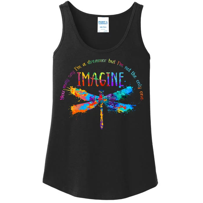 Imagine Dragonfly Dreamer Ladies Essential Tank