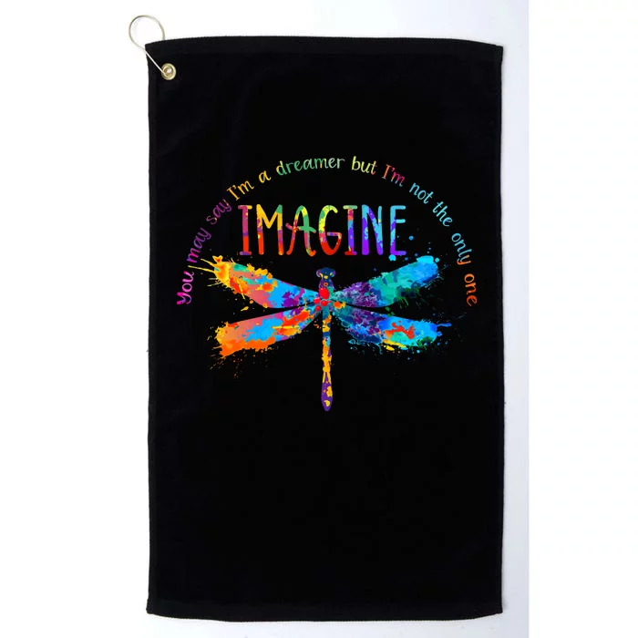 Imagine Dragonfly Dreamer Platinum Collection Golf Towel