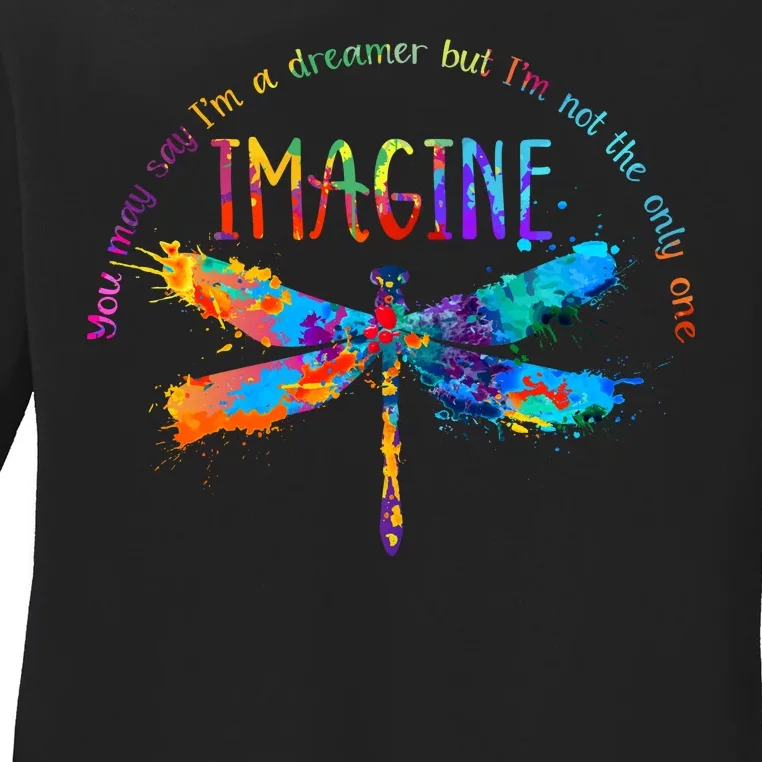 Imagine Dragonfly Dreamer Ladies Long Sleeve Shirt