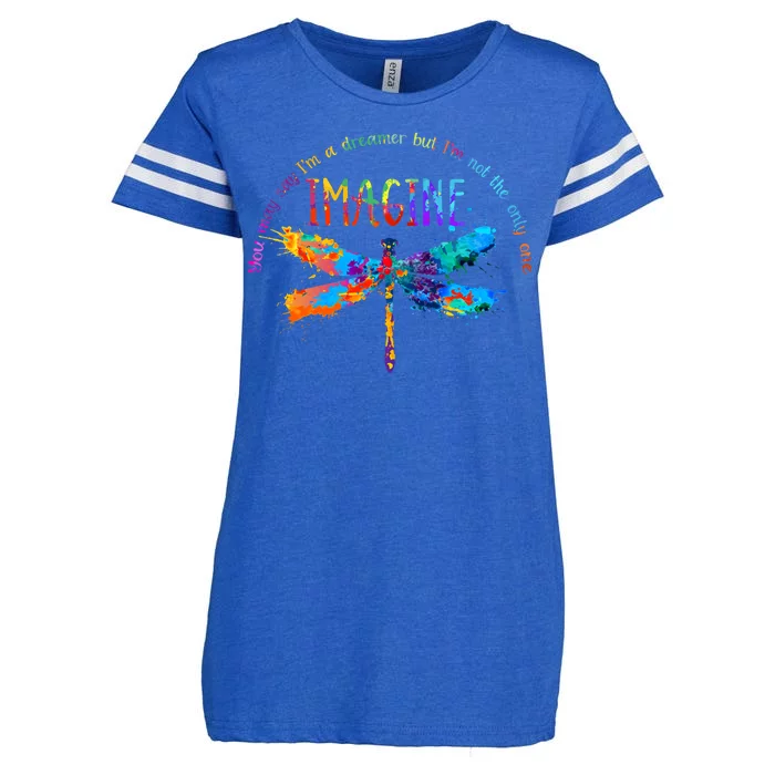 Imagine Dragonfly Dreamer Enza Ladies Jersey Football T-Shirt