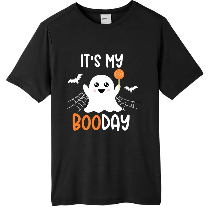 Its My Boo Day Cute Halloween Birthday Ghost Boy Girl ChromaSoft Performance T-Shirt