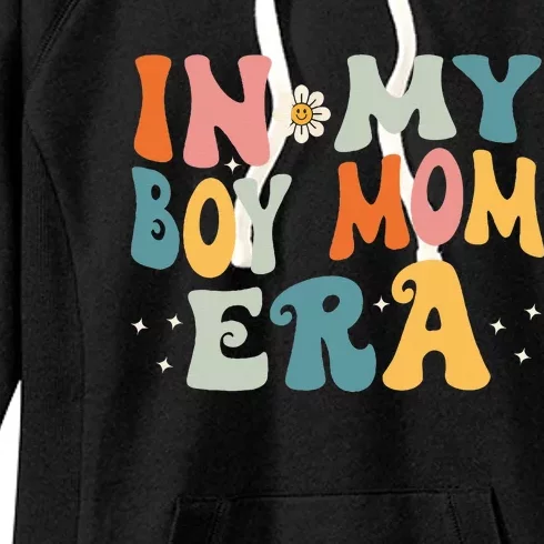 In My Boy Mom Era Women's Fleece Hoodie