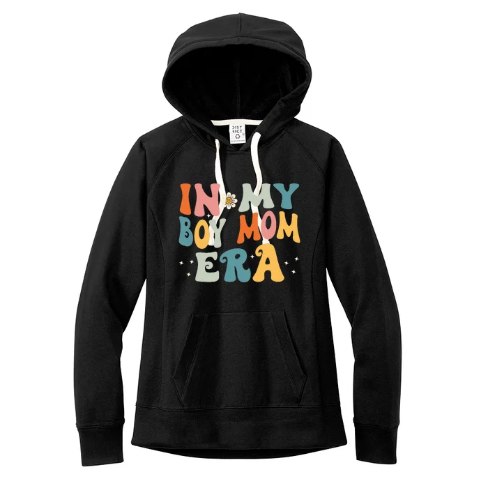 In My Boy Mom Era Women's Fleece Hoodie