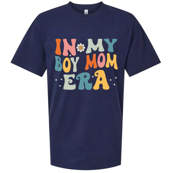 In My Boy Mom Era Sueded Cloud Jersey T-Shirt