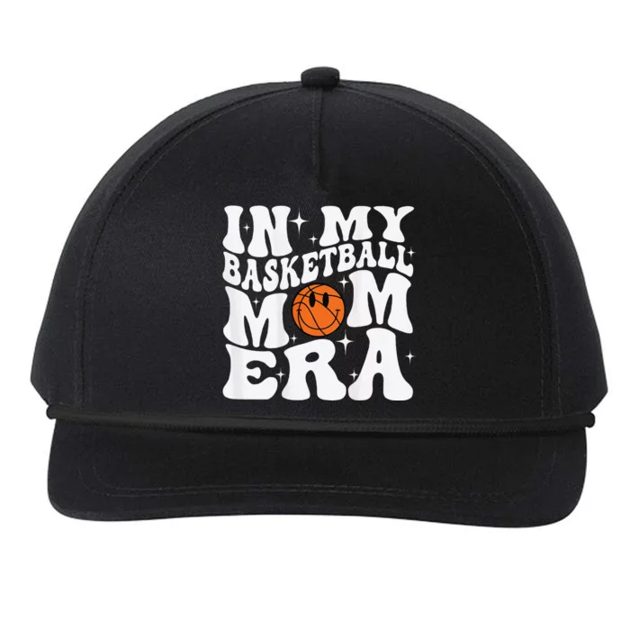 In My Basketball Mom Era Basketball Lover Mom Sport Snapback Five-Panel Rope Hat