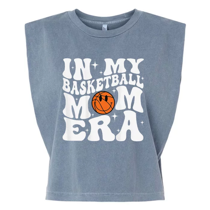 In My Basketball Mom Era Basketball Lover Mom Sport Garment-Dyed Women's Muscle Tee