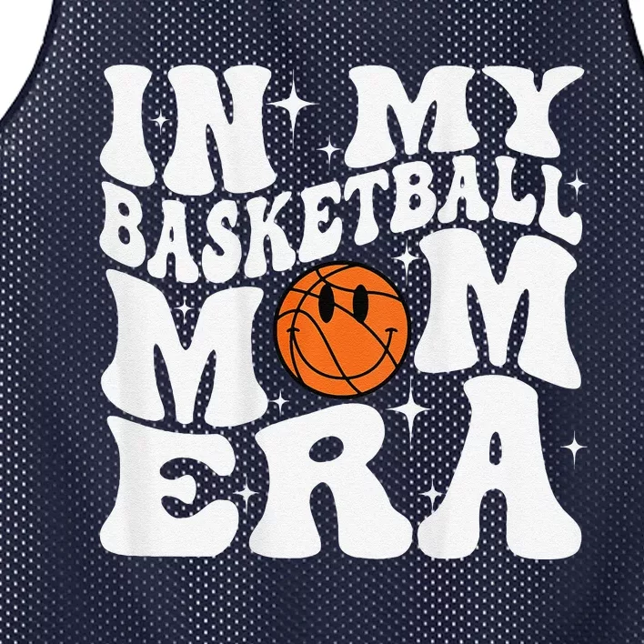 In My Basketball Mom Era Basketball Lover Mom Sport Mesh Reversible Basketball Jersey Tank