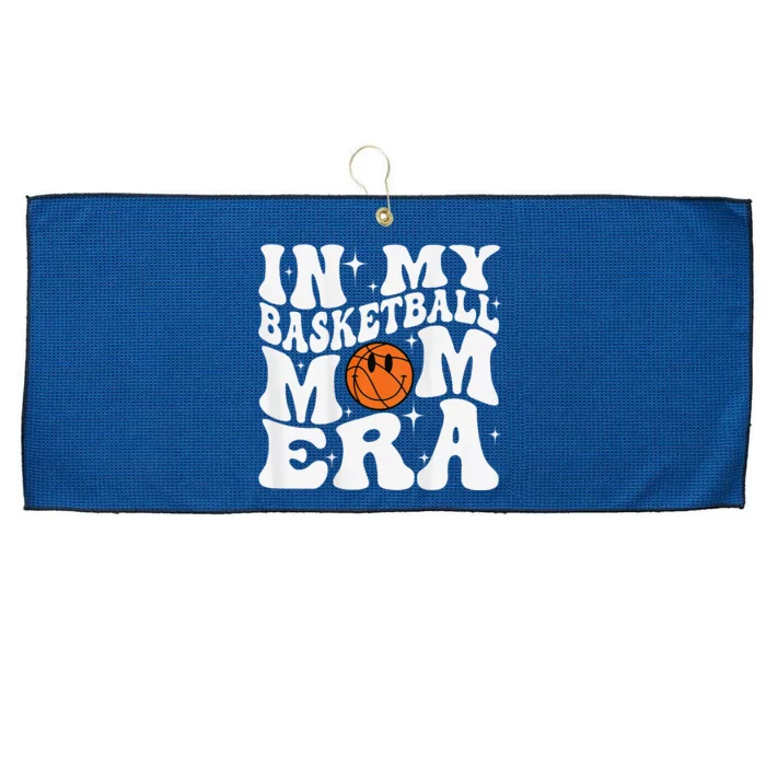 In My Basketball Mom Era Basketball Lover Mom Sport Large Microfiber Waffle Golf Towel