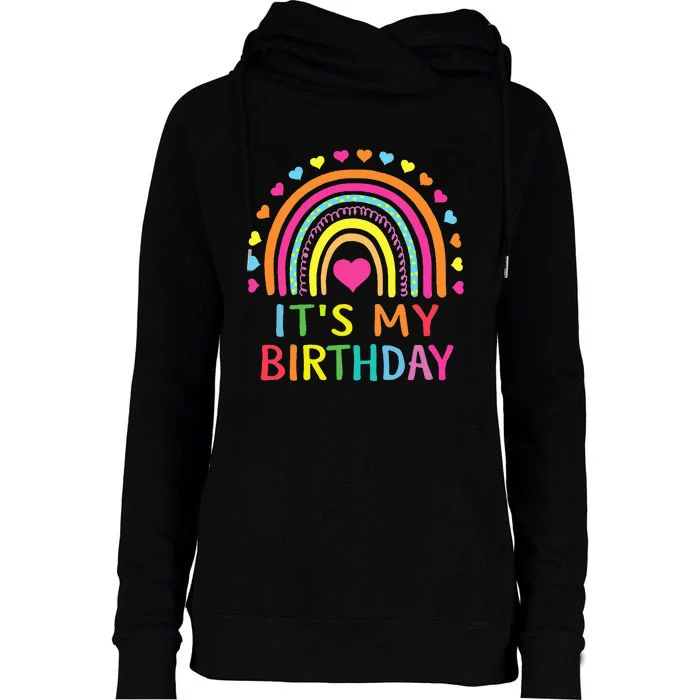 ItS My Birthday Womens Funnel Neck Pullover Hood