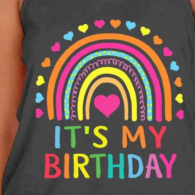 ItS My Birthday Women's Knotted Racerback Tank