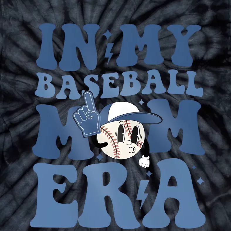 In My Baseball Era Baseball Game Day Tie-Dye T-Shirt