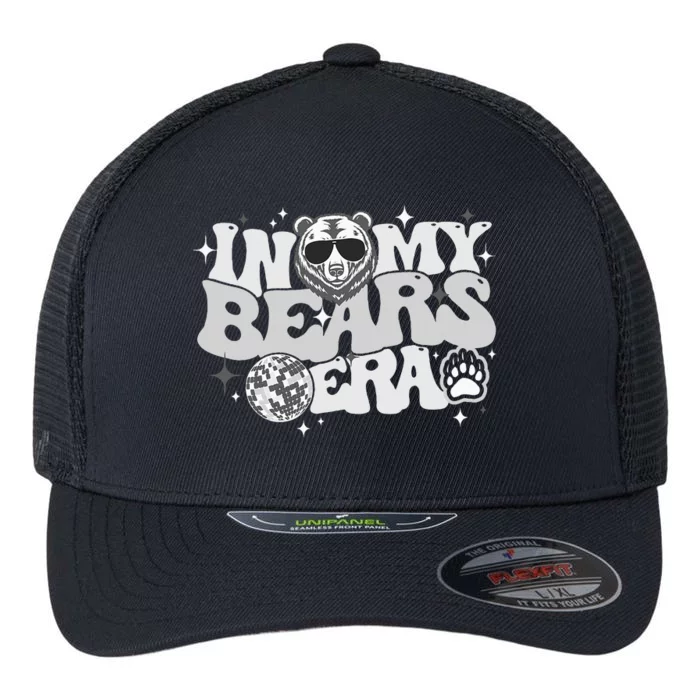 In My Bear Era Back To School Mascot Spirit Pride Game Squad Flexfit Unipanel Trucker Cap