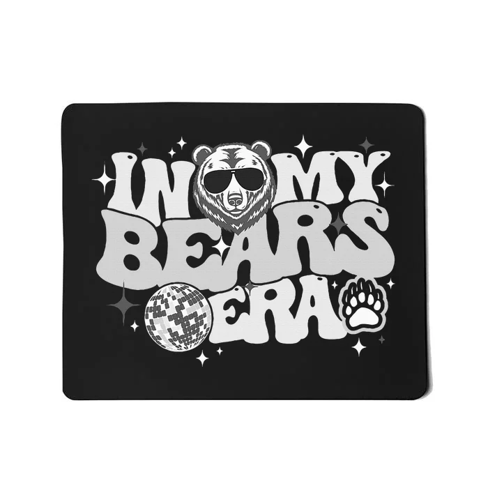 In My Bear Era Back To School Mascot Spirit Pride Game Squad Mousepad