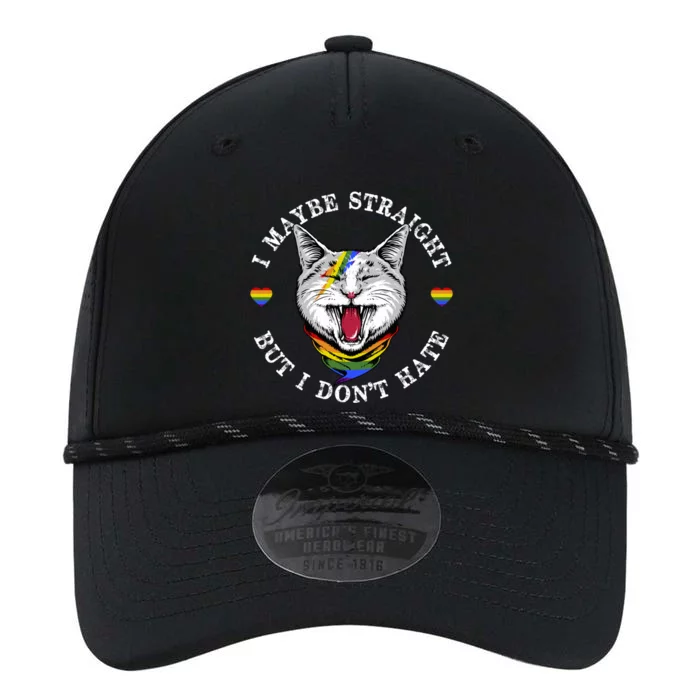 I May Be Straight But I Dont Hate For A Lgbt Pride Support Gift Performance The Dyno Cap