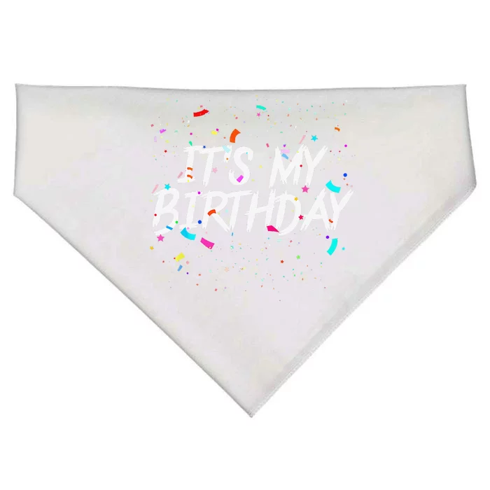 Its My Birthday Gift For Women & Birthday USA-Made Doggie Bandana