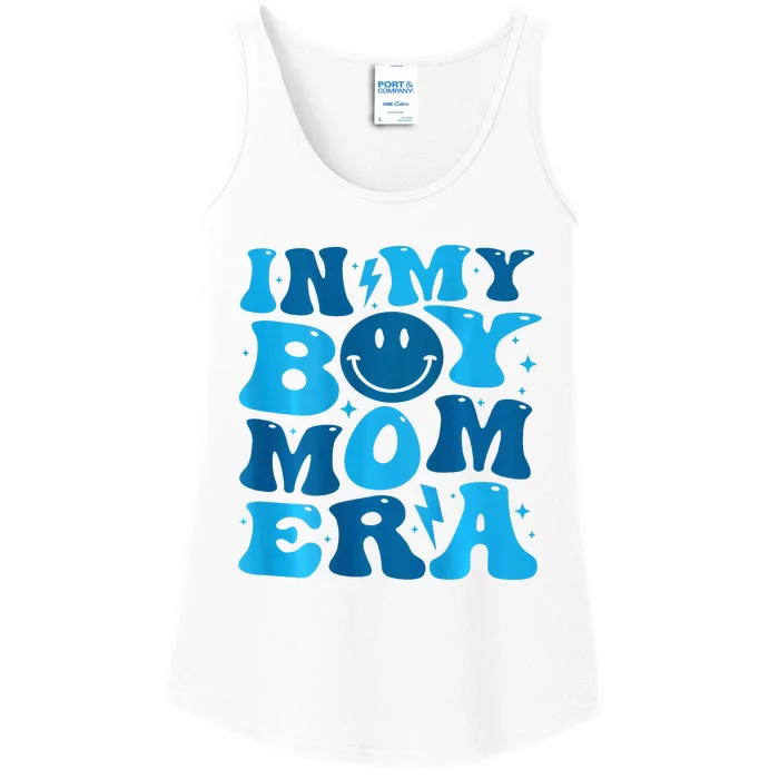 In My Boy Mom Era Ladies Essential Tank