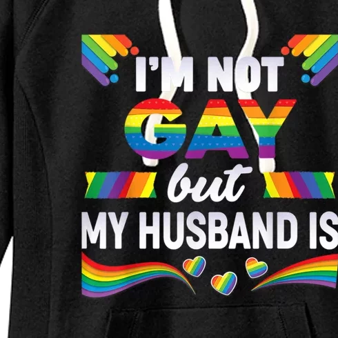 I May Be Straight But I Dont Hate For Supporter Lgbt Great Gift Women's Fleece Hoodie