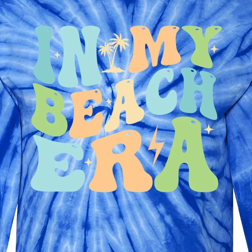 In My Beach Era Groovy Summer Gift Tie-Dye Long Sleeve Shirt