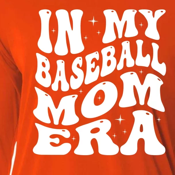 In My Baseball Mom Era Groovy Cooling Performance Long Sleeve Crew