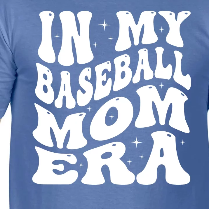 In My Baseball Mom Era Groovy Comfort Colors T-Shirt