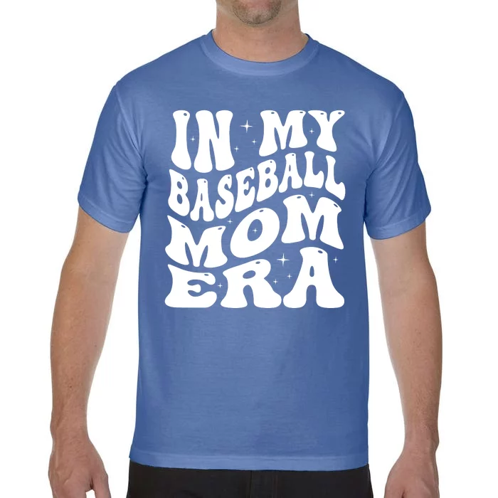 In My Baseball Mom Era Groovy Comfort Colors T-Shirt