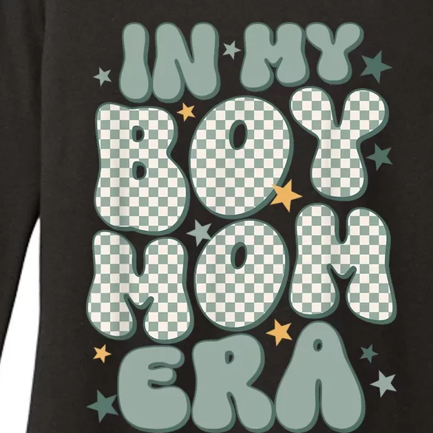 In My Boy Mom Era Womens CVC Long Sleeve Shirt