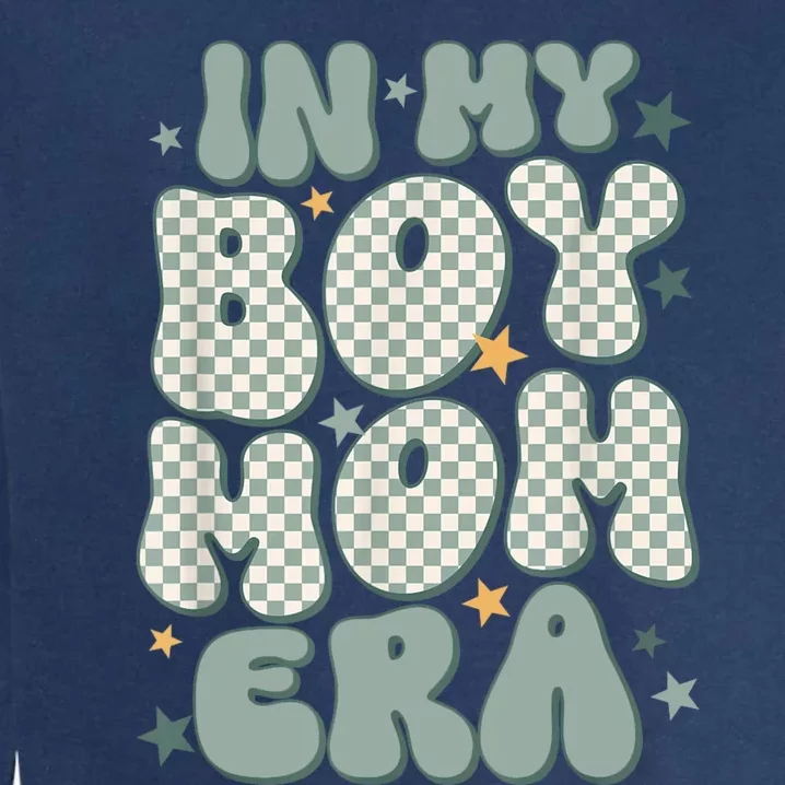 In My Boy Mom Era Garment-Dyed Sweatshirt