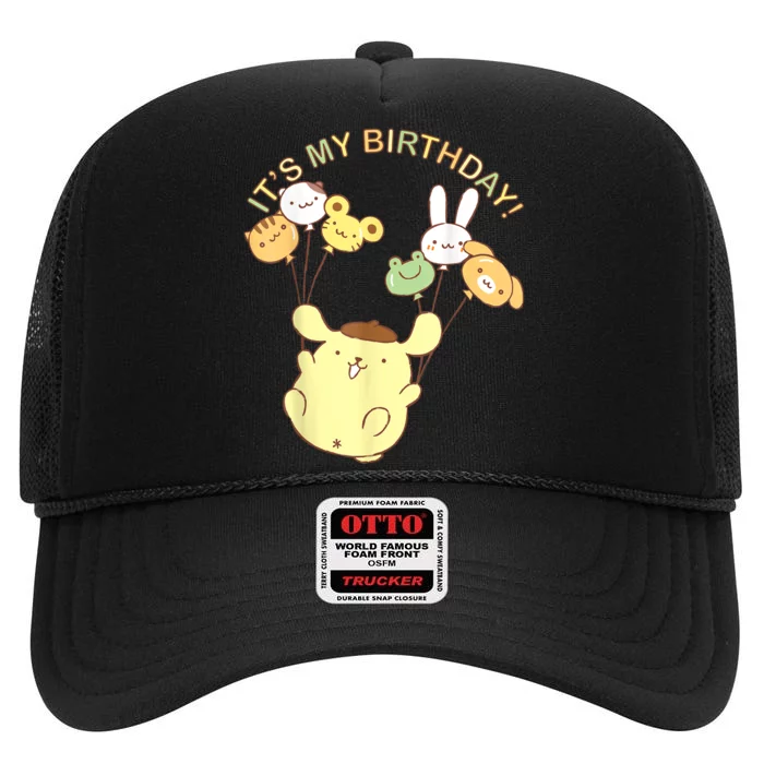 Its My Birthday High Crown Mesh Trucker Hat