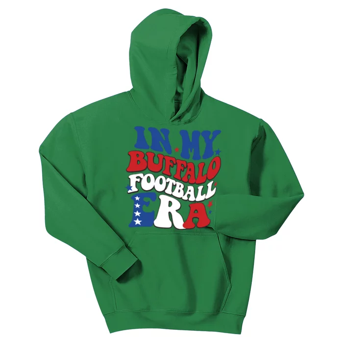 In My Buffalo Footbal Era Buffalo Football Kids Hoodie