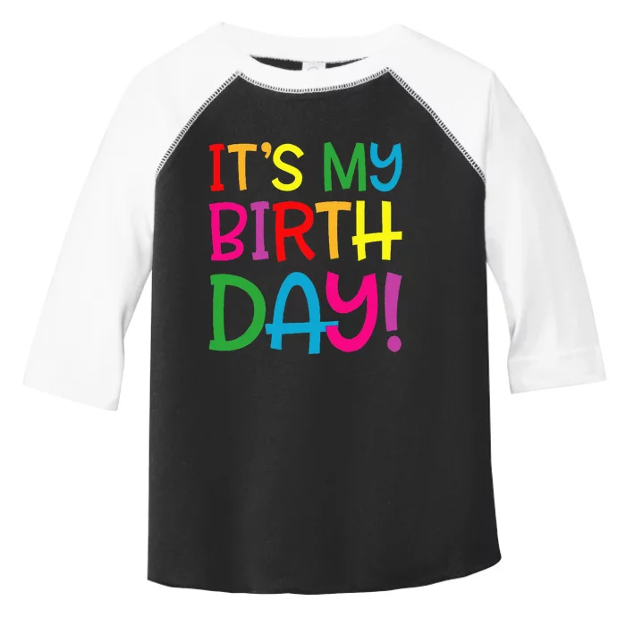 Its My Birthday For Women Teens Birthday Gift Toddler Fine Jersey T-Shirt