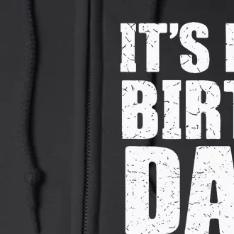 Its My Birthday Kids Birthday Party Theme Full Zip Hoodie