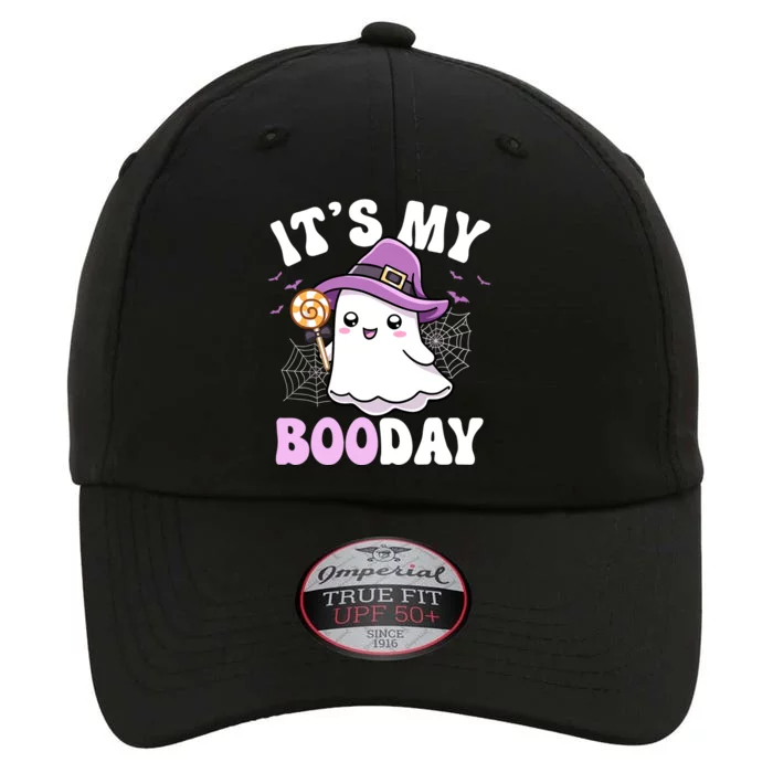 Its My Boo Day Cute Ghost Halloween Birthday Boy Girl Kids The Original Performance Cap