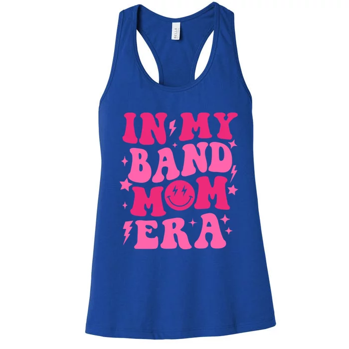 In My Band Mom Era Trendy Band Mom Life Gift Women's Racerback Tank