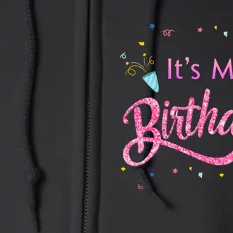 It's My Birthday Tee Full Zip Hoodie