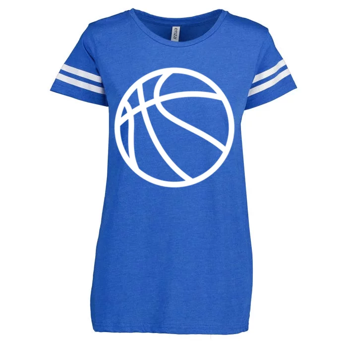 In My Basketball Mom Era Basketball Lover Mom Sport Gift Enza Ladies Jersey Football T-Shirt