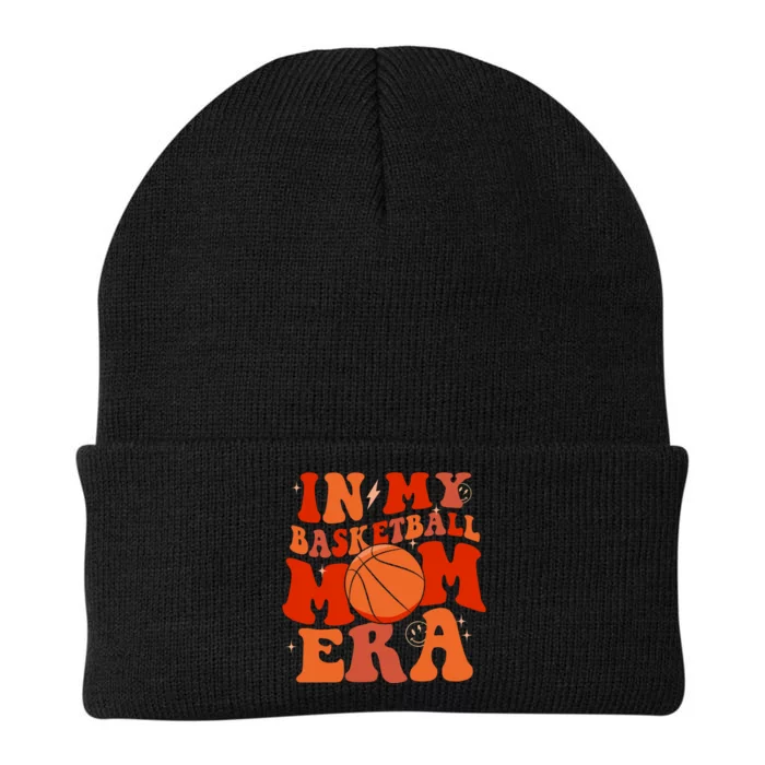 In My Basketball Mom Era Basketball Lover Ball Mom Knit Cap Winter Beanie