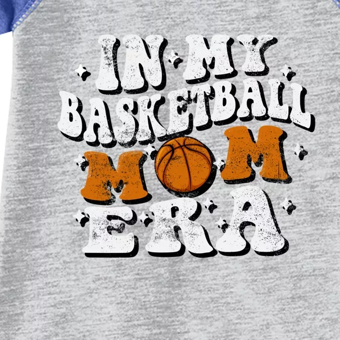 In My Basketball Mom Era Funny Lover Mom Basketball Player Gift Infant Baby Jersey Bodysuit